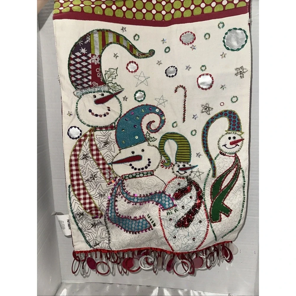 Pier 1 Imports Colorful Embroidered Table Runner 13